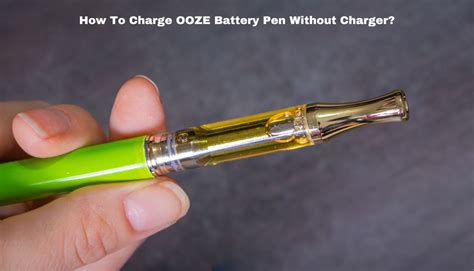How to know if ooze battery is charging. Things To Know About How to know if ooze battery is charging. 